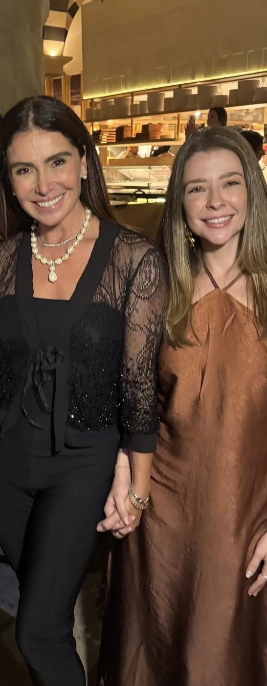 Carol com a Giovanna Antonelli